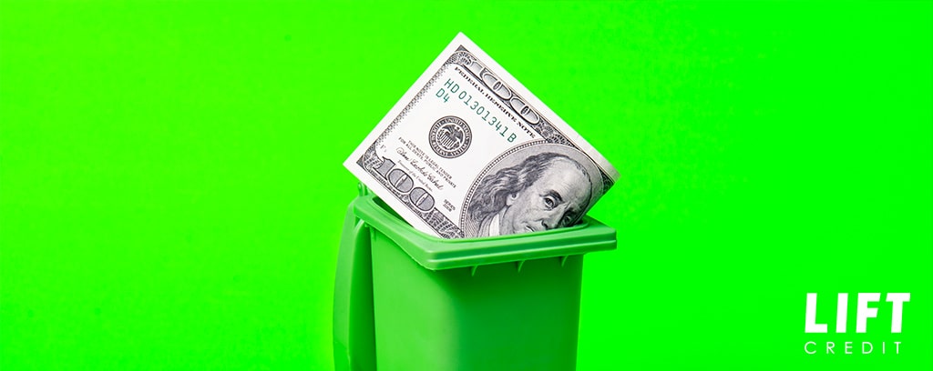 going green with money